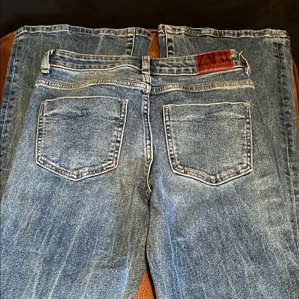 Zara High Rise Flare Jeans